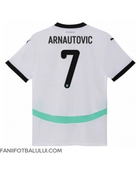 Austria Marko Arnautovic #7 Echipament de Fotbal Replică European 2024 Femei Deplasare
